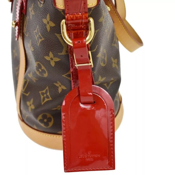 LOUIS VUITTON Neo Bucket Tote Bag Monogram Patent Leather BN Red M95613 11GA702 - Picture 7 of 16